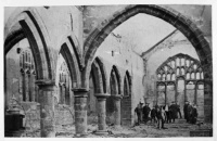 Kirkby Malzeard Church - After fire, 1908