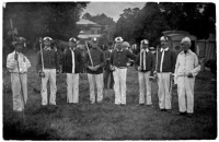 Longsword dancers, Kirkby Malzeard, c. 1900-10