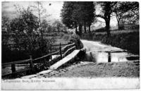 Longswales Beck, Kirkby Malzeard, 1907