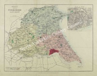 Historic map of the East Riding of Yorkshire 1822