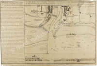 Historic map of Whitby 1794