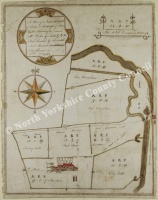 Historic map of Scabbed Newton 1782