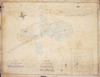 Historic map of Hunton
