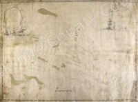 Historic map of Kirkby Moorside 1780