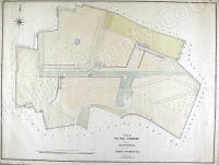 Historic map of Guisborough 1854
