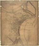 Historic map of Scarborough 1828